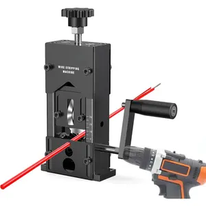 Manual Wire Stripping Machine,0.06"-1.18" Wire Stripping Machine,Scrapping Copper Wire Peeler Machine,Drill  Hand Crank Wire Stripper Tool