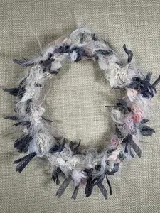 Handmade Crochet Christmas Gift Accessories Phone Strap Keychain Bag Charm Backpack Decorations Festive Ornament with Festive Design Unique Design Metal Spring O-ring Buckle Diameter 5"  #A012