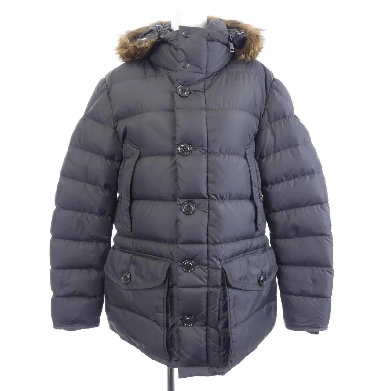 Pre-owned MONCLER Nylon Small Leather Goods CLUNY Down Jacket