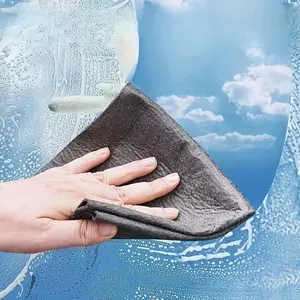 Magic multifunctional seamless scouring pad, thickened high-absorbency special non-watermark towel, lint-free and mark-free polishing, suitable for windows, mirrors, automobiles, kitchens, bathrooms, stainless steel, screens and other scenarios