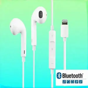 Wired earphones with Type-C and 3.5 mm connectors, featuring an in-line remote to control music, calls, and volume. Compatible with iPhone 15/XR/XS/X/8/7/SE/Pro/Pro Max, High Quality Headphones