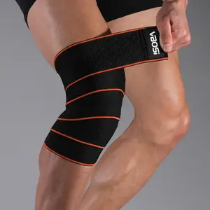 1 Piece Anti-Slip Adjustable Compression Knee Wrap, Knee Strap, Support for Squats, Weightlifting, Daily Use, Ideal Gift for Men & Women, Knee Compression Sleeve