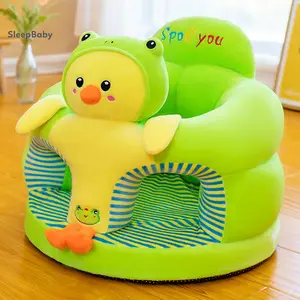 Baby Sit up Chair Cartoon Animals Plush Toddler Sofa Chair Baby Support Floor Seat for Infant Learn to Sit