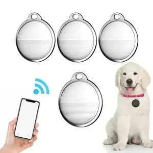 Wireless Smart Monitoring Tracker, 1/4pcs Mini Anti-lost Reminder Device, Wireless Wisdom Label Finder for Car Key, Pet, Luggage, GPS Tracker for iOS Device