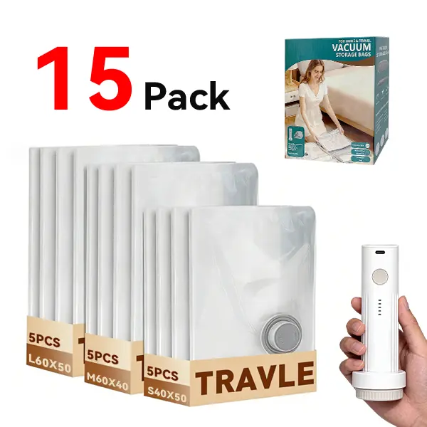 15 Bags + Wireless Electric Pump
