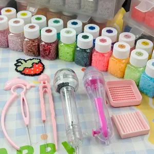2.6mm DIY Perler Beads Starter Combo with Premium Tool Set