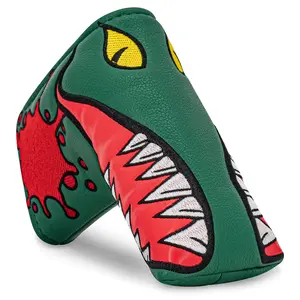 Golf Putter Cover, Devil Design Style, Golf Fashion Club Cover, Protective Accessory for Outdoor Enthusiasts, Unisex Golf Club Protector, Golf Accessories