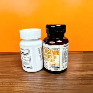 2 Bottles Glucosamine Chondroitin MSM Joint Support Supplement for Men & Women – 1500mg Glucosamine Sulfate, Helps Support Cartilage, Joint Health & Flexibility, 90 Capsules Each