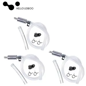 Three packs Brake Bleeder Hose,One Way Check Valve Tube Bleeding Tool Kit for Car Motorcyle Clutch, 2025 Upgraded Universal Brake Fluid Bleeder Kit for Hydraulic Brake System, Soft Tube with Metal Clips, TikTokShopBlackFriday