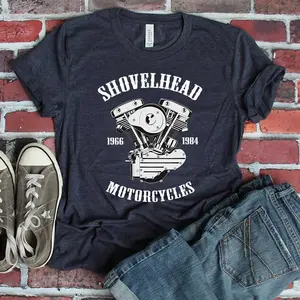 Harley Shovelhead Motorcycles T-Shirt