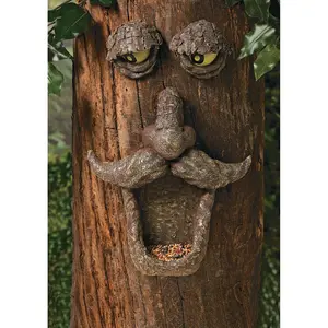 Bird Feeder Tree Face