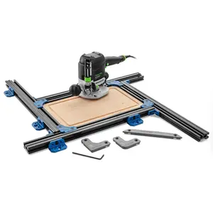 Rockler Cutting Board Juice Groove Routing Jig
