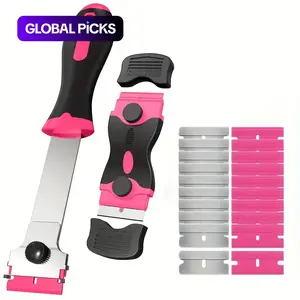 Multifunctional Scraper Tool, Universal Scraper Tool with 20 Blades, Glass Scraper, Kitchen Cleaning Tool, Household Cleaning Tool