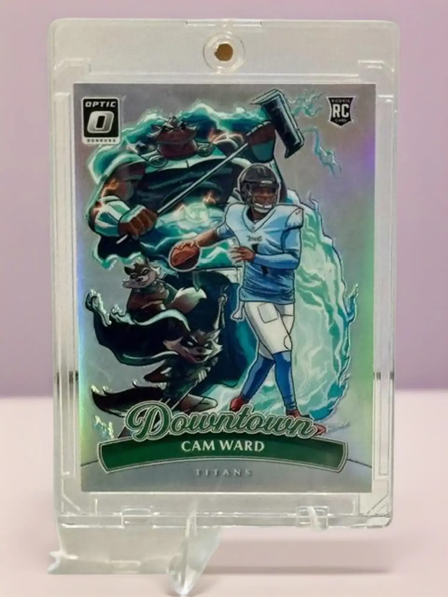 2025 Panini Donruss Optic Cam Ward DOWNTOWN Rookie Card