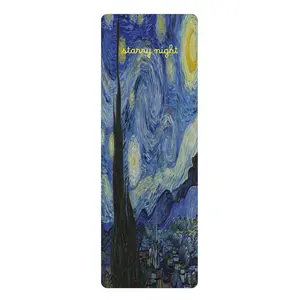 Stretched Starry Night Yoga Mat