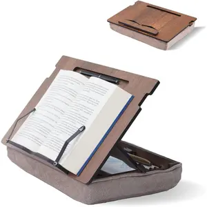 Book Stand for Reading in Bed with Storage, Hands Free Book Holder and Display Stand, Perfect for Reading, Study, Bed or Desk Use