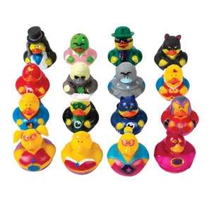 2" - 2 1/2" Bulk 48 Pc. Heroes & Villains Rubber Ducks Assortment