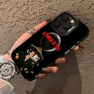 TV S-Scarface Phone Case For iPhone 17/16/15/14/13/12/11/Pro/ProMax/Plus/17Air/Xsmax/16E, Shockproof Matte Back Cover, Injection Molded, Uv Printed phone case for Samsung S25/S24/S23/S22/Plus/Ultra/Fe, Perfect for daily use, superior quality