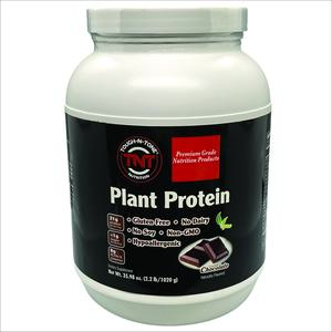 TOUGH-N-TONE Premium Grade Plant Contains No dairy, wheat, gluten, soy, preservatives,  artificial colors or flavors. Protein Supplement from peas, cranberry, chia, and sacha inchi,  omega-3 EFAs Healthcare Fitness Dietary Muscle Edible Milk