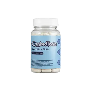 Rapid Hair Growth Keratin & Biotin Pills - Collagen Boosting for Thicker Hair and Nails - 30 Capsules for 1 Month Supply Beauty Supplement Edible Protein Healthy Healthcare Dietary