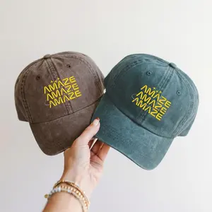 Embroidered Amaze Amaze Amaze Hat, Embroidery Sci-Fi Baseball Cap, Funny Space Hat, Book Lovers Gift, Project Hail Mary Hat, Rocky Inspired