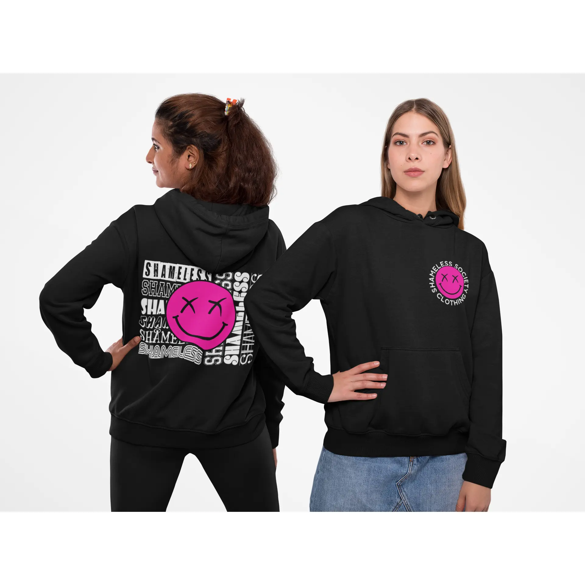 Shameless Society Smiley Hoodie