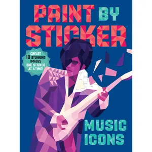 Paint by Sticker: Music Icons by Workman Publishing [Paperback Book]