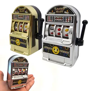 Two-Piece Novelty Slot Machine Party Decorations, Single-Arm Bandit Drinking Game, Pull Lever for Stimulating Punishment Challenge,A must-have for any party