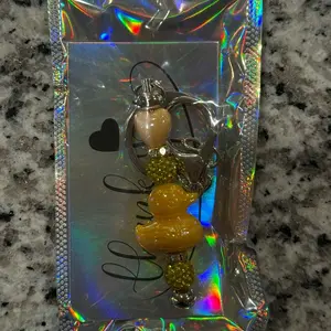 Honey Heart & Quack Keychain