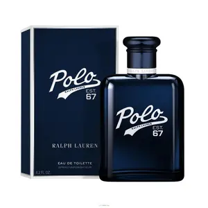 Ralph Lauren Polo 67 Eau de Toilette for Men Woody & Solar Scent with Pineapple Bergamot & Vetiver Liquid Fragrance 4.2 FL OZ - Edp Perfume Spray