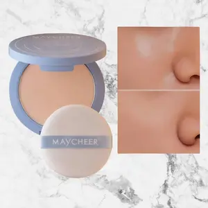 MAYCHEER Flawless Soft Focus Setting Powder 10g, 24-hour Oil Control, Waterproof, Sweat Proof, Matte, Long-lasting Makeup, Lightweight Natural Look, Ultra-Silky Texture, Ideal for Oily Skin