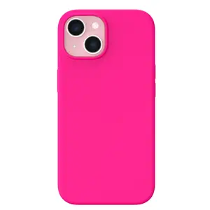 ORNARTO Silicone Case for iPhone 17 16 15 14 13 12 Series, Made of Genuine Liquid Silicone, Full-Body Protection for Smartphones, Silky-Soft Touch Cellphone Case, Inner Anti-Scratch Microfiber Lining, Multi-Color available for Women Girl Travel Spring