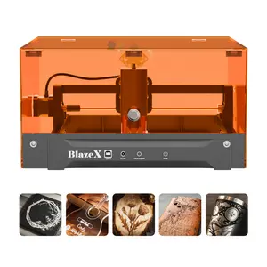 BlazeX Laser Engraver 3W Mini – High Precision DIY Cutter & Engraver for Crafts & Small Business | Plug & Play | Ultra Precise DIY Engraving Machine for Wood, Leather & Metal | Compact, Beginner Friendly