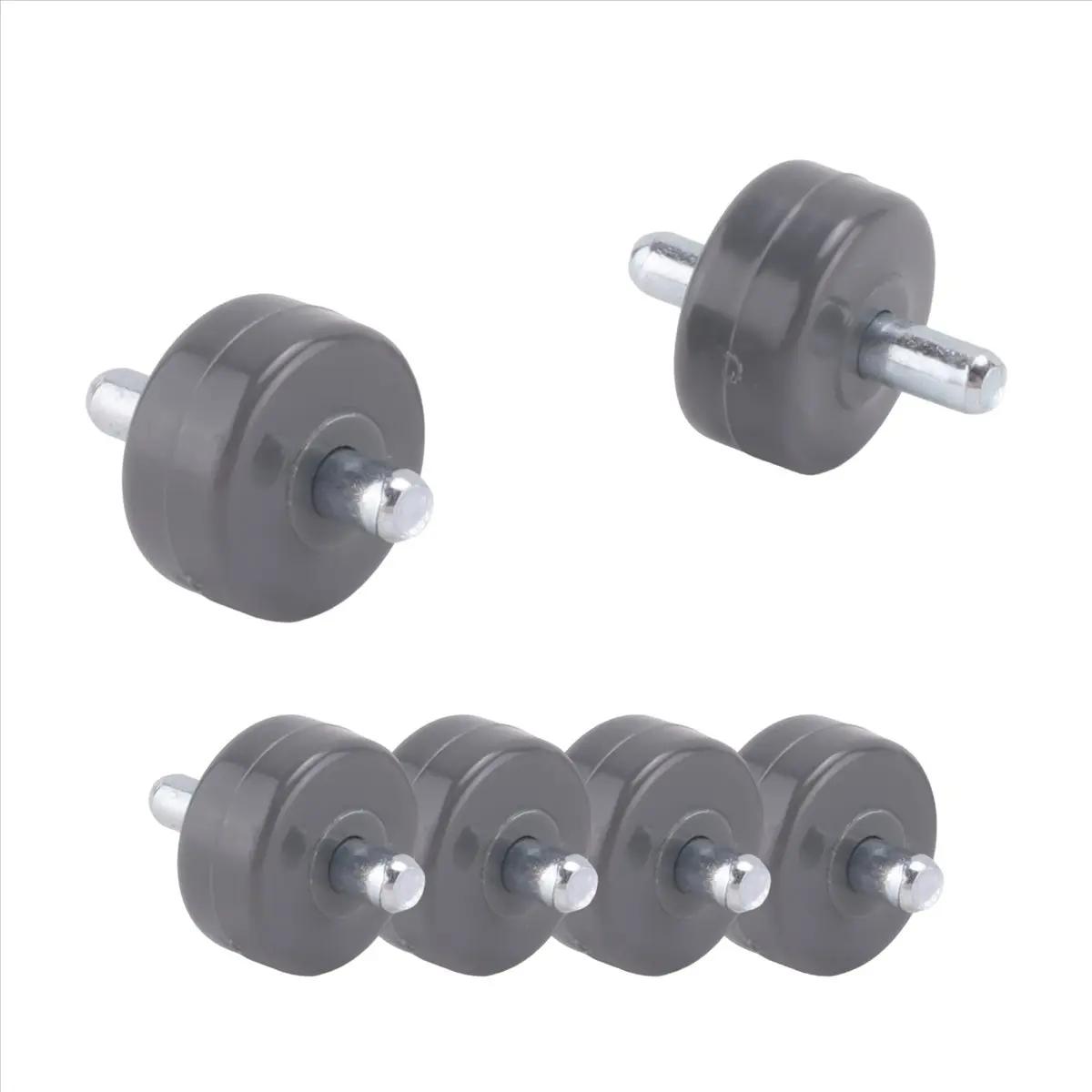 6 Pcs Front Wheels for Shark Vacuum Cleaner NV350 NV351 NV352 NV355 NV356E NV500 NV501 NV502 and More Durable Carbon