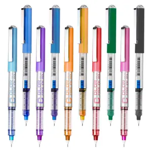 EYEYE 0.5mm Extra Fine Point Needle Rollerball Pens, 10 Assorted Colors Quick Dry Liquid Ink Set with Refills, Smooth Writing Pens for Journaling, Office Use & Gifting, Smooth Writing Pen fathersdaygiftideas