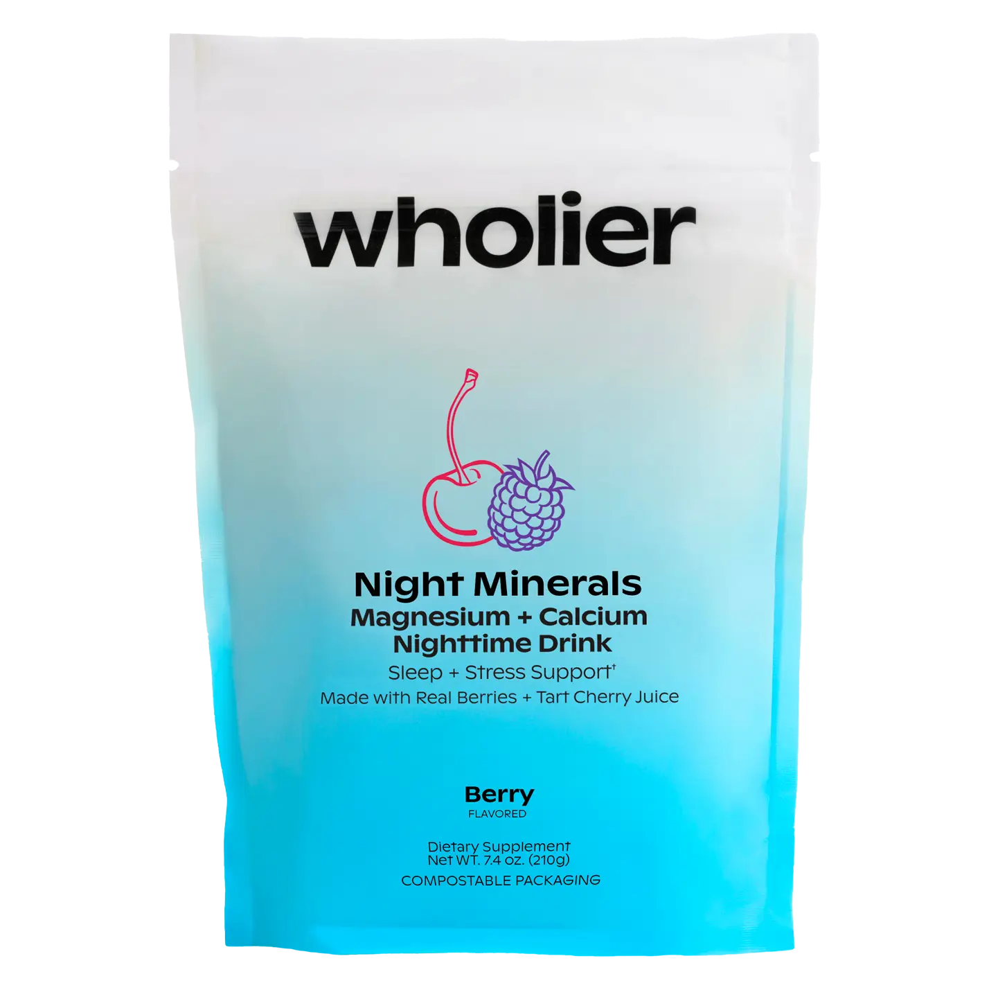 Night Minerals Nighttime Drink for Better Sleep + Stress Support: Magnesium Glyc...