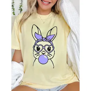 Bubble Bunny Yellow Tee