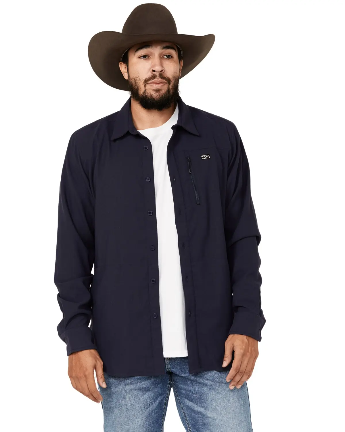 Kimes Ranch Men's Men'S Hart Long Sleeve Button-Down Shacket - F23-10062412