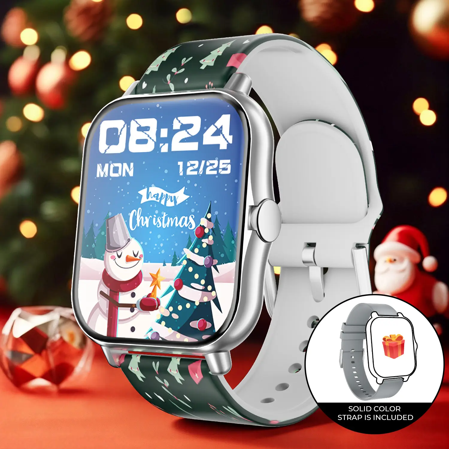 Christmas Green + Silver