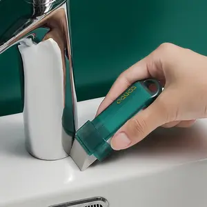 Kitchen Limescale Eraser, 1 Count Faucet Cleaning Tool, Reusable Bathroom Sink Brush, Stainless Steel Stain Remover Eraser, Home Care Supplies, Effective Stain Removal