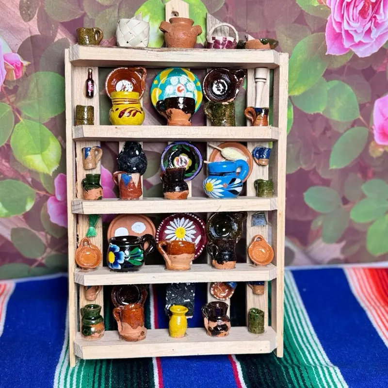Trastero Mexican Miniature (Set 1 piece). Decor Ornaments