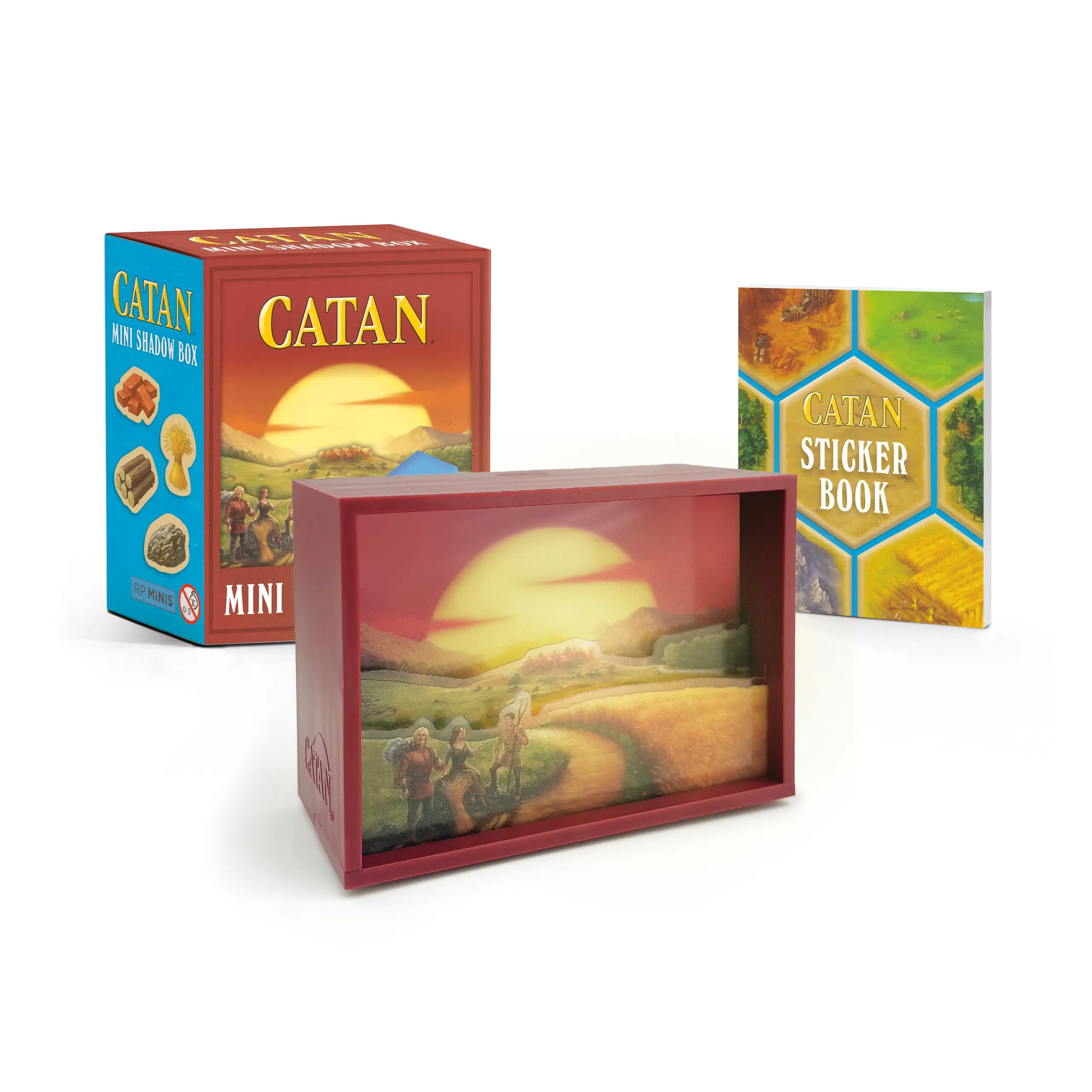 CATAN Mini Shadow Box by RP Minis [Novelty Gift]