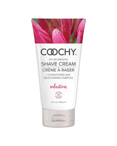 COOCHY Seduction Shave Cream - Ultra-Conditioning Formula for Zero Razor Burn & Smooth Shave - Silky Texture & Zero Irritation - Body Care & Hair Removal