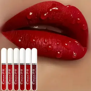 10Pcs Matte Lip Glaze Long Lasting Glossy Waterproof Lipstick Nonstick Easy To Apply Long Lasting Makeup Lipgloss For Beginners Beauty Cosmetic