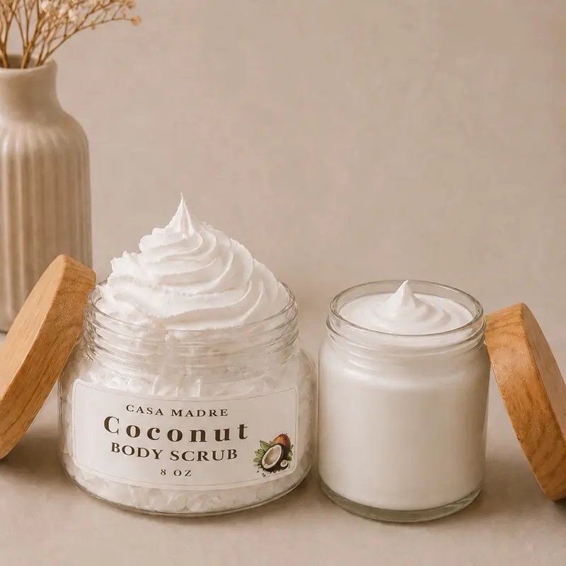 Agua de Coco Dúo  Exfoliante + Crema Corporal