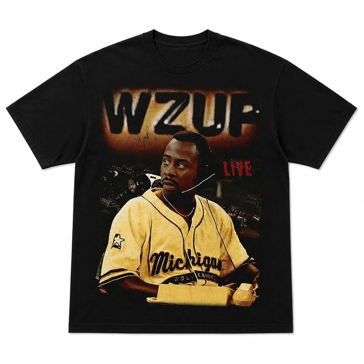 Martin Lawrence shirt WZUPP RAP Pure Cotton Unisex Tee Martin Lawrence shirt WZUPP RAP Pure Cotton Unisex Tee