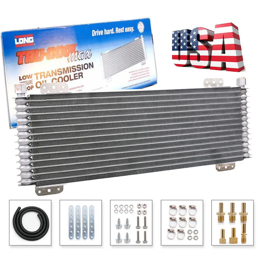 Tru Cool 40K Automatic Transmission Oil Cooler GVW Max LPD47391 Heavy Duty W/Box
