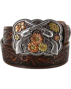 Tony Lama Women's Women'S Bandit Queen Leather Belt - C51155