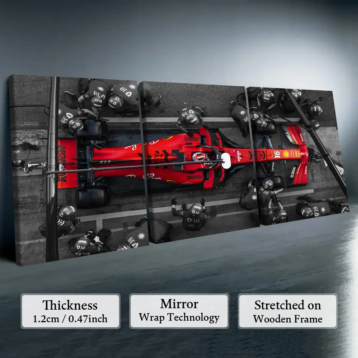 Formula Car Pattern Canvas Painting with Wooden Frame, 3 Counts/set Modern Art Wall Decor, Wall Art for Home Living Room Bedroom Office, Decoration, Print, Artistic Formula Car Pattern Canvas Painting with Wooden Frame, 3 Counts/set Modern Art Wall Decor, Wall Art for Home Living Room Bedroom Office, Decoration, Print, Artistic