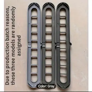 9 Holes Clothes Hanger Gray Color Randomly Assigned for Efficient Storage